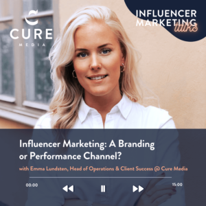 Influencer Marketing Performance or Branding
