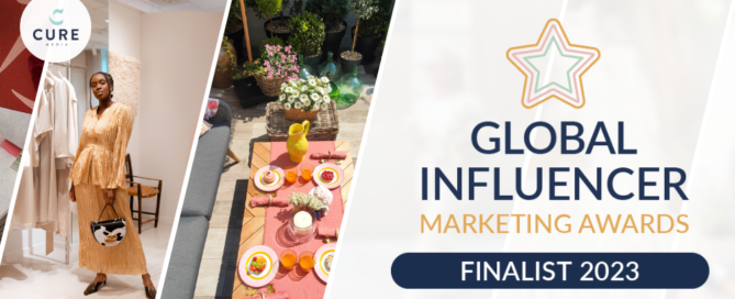 Cure Media, the only nordic company to be nominated at global influencer marketing awards