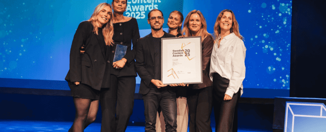 Cure Media Wins Gold At The Swedish Content Awards 2025